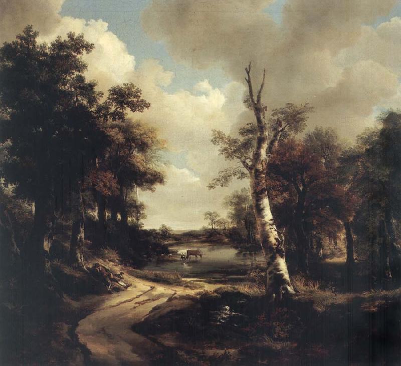 Thomas Gainsborough Drinkstone Park oil painting image